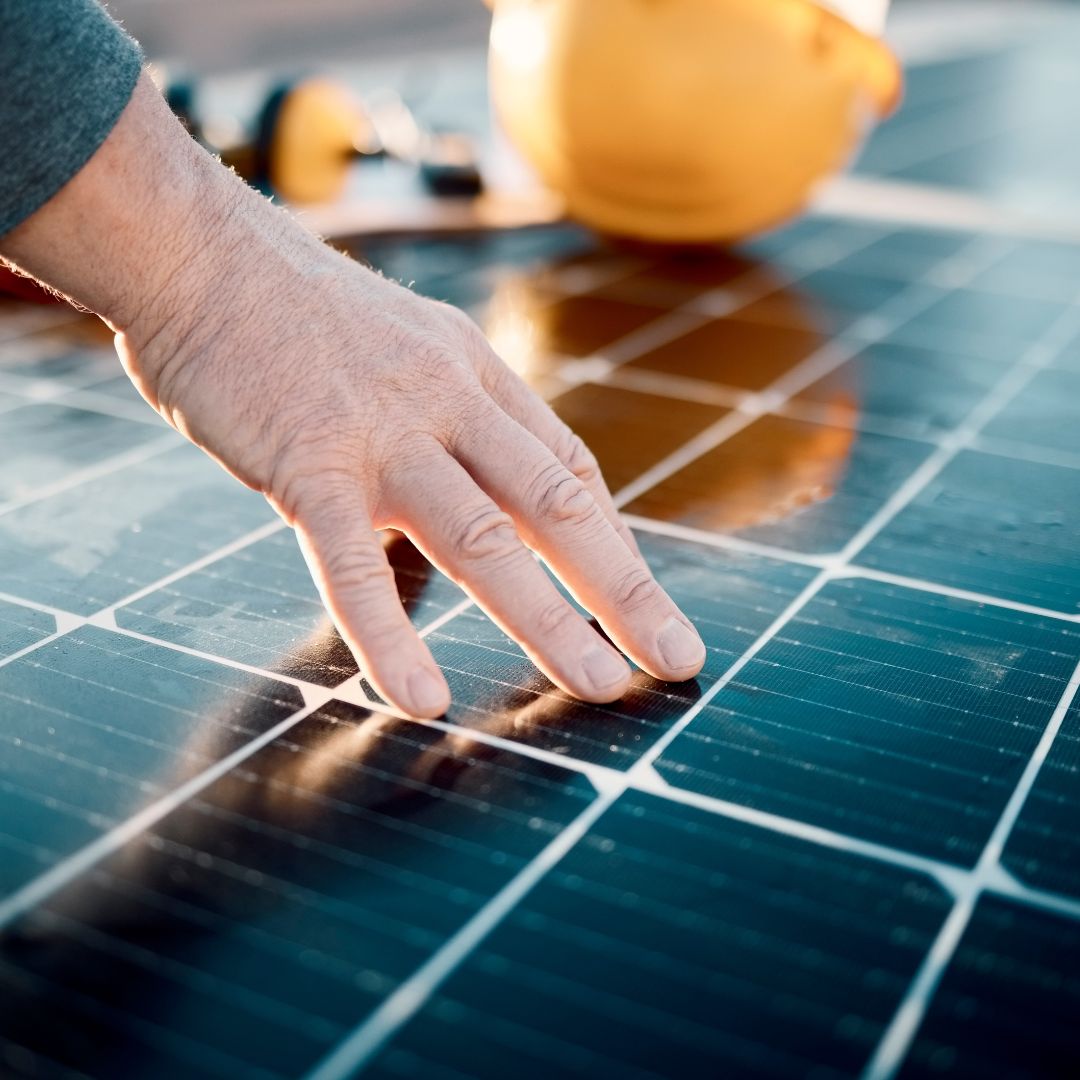 Montage einer PV Anlage